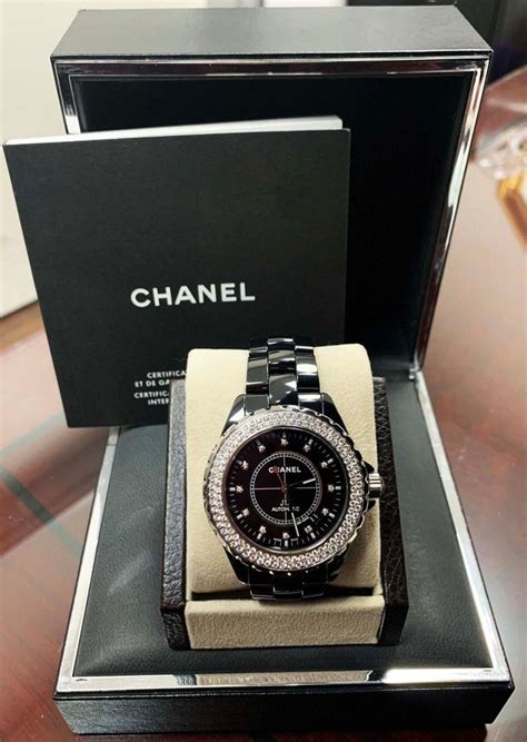 chanel watch box for sale|Chanel vintage watch price.